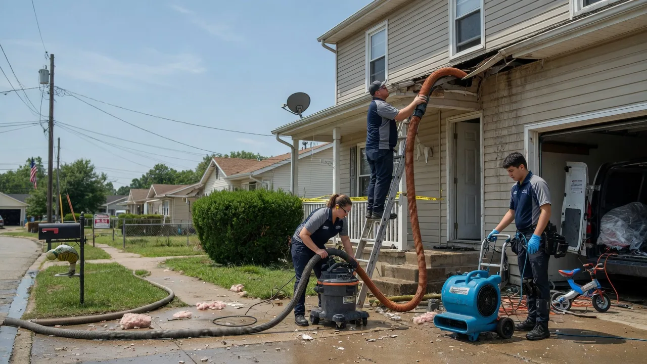 Water Damage Restoration in Elliott, IL near me